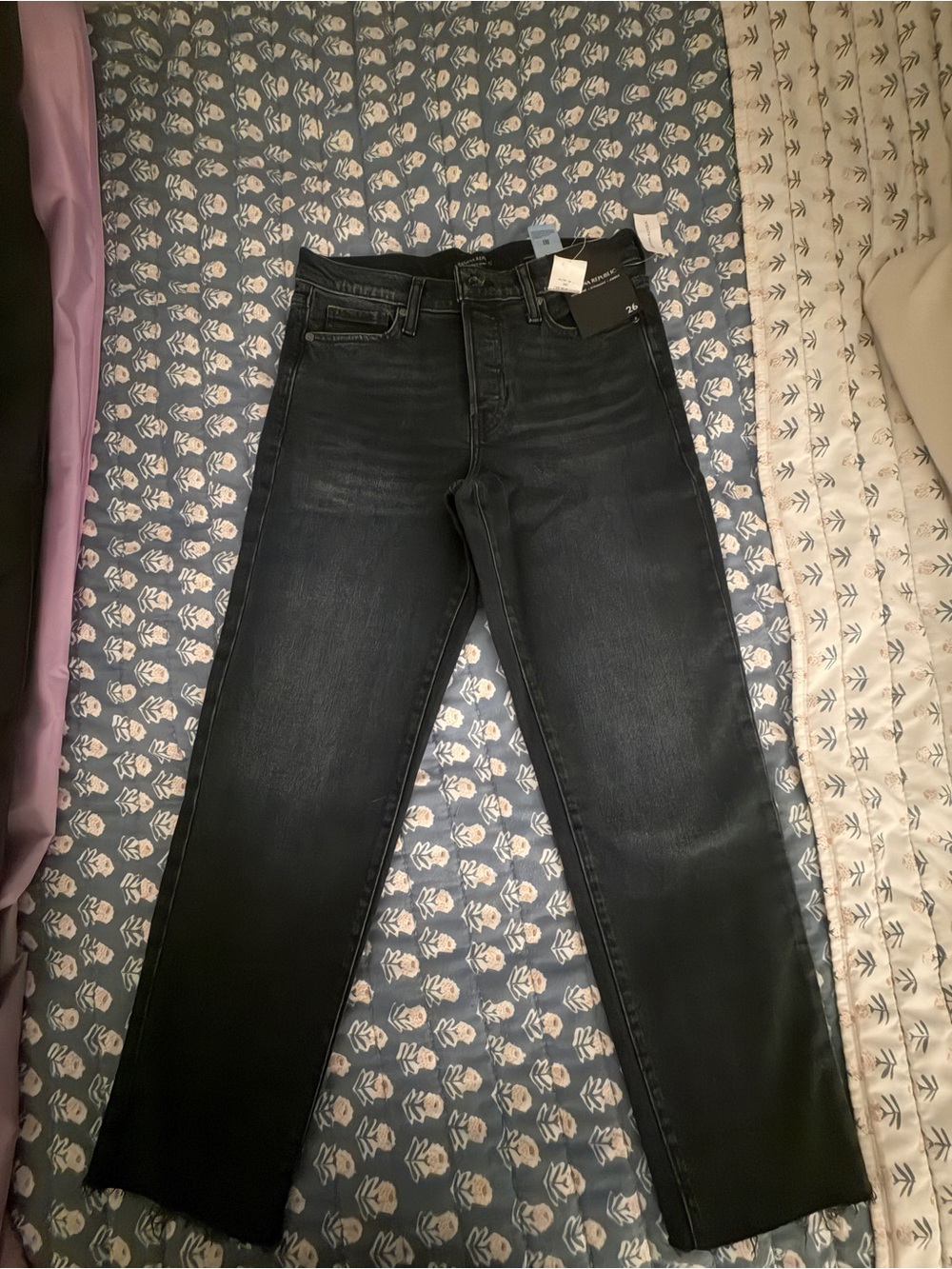 Banana Republic Black Straight Jeans
